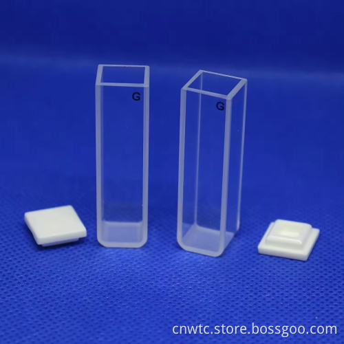 Quartz Cell Spectrophotometer Cuvettes and Quartz Glass Cuvettes for Laboratory Use